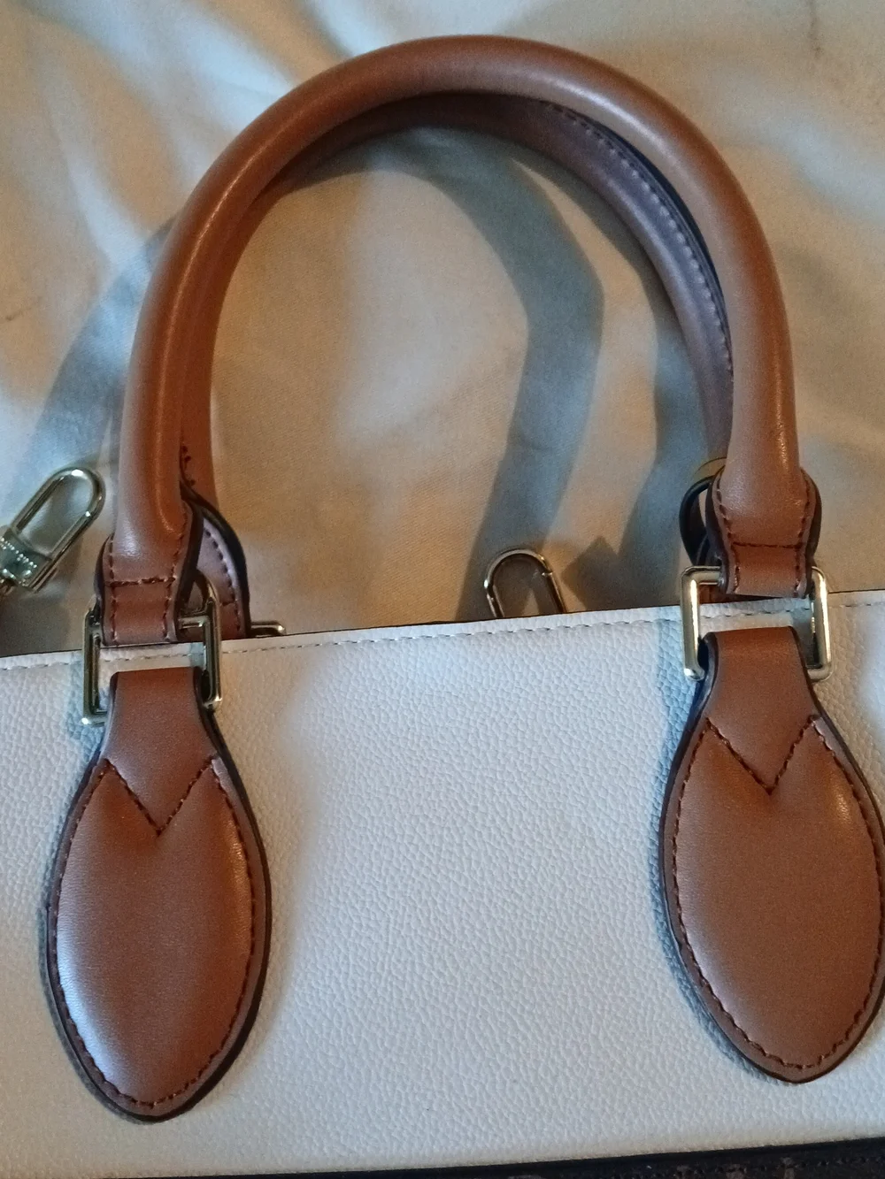 Louis Vuitton Fold Tote Satchel Crossbody PM Tri-Color Monogram + DUSTBAG